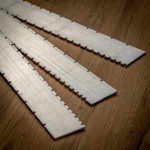Mensurlineal - Notched Straight Edge