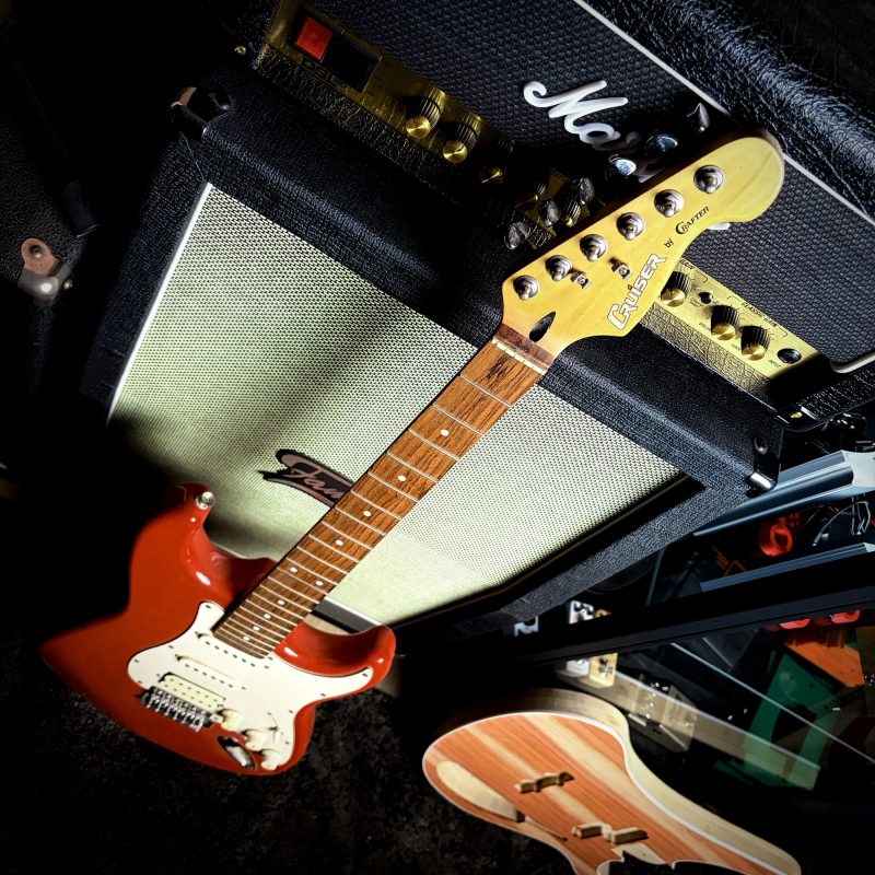 Cruiser by Crafter | HSS Strat in Dakora Red